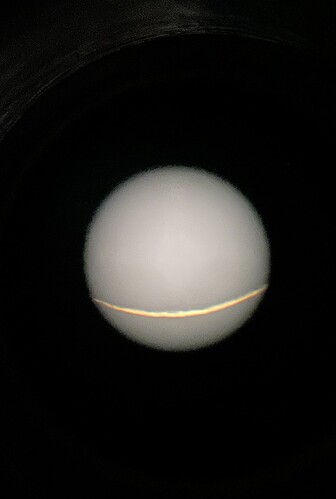 Sickle Moon 23hr Old